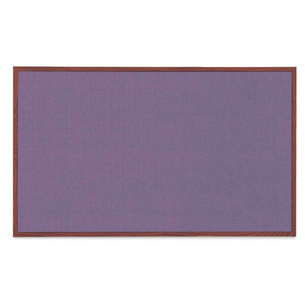 Combo Board, 18"x24", Bronze Frame/White Porcelain & Forbo